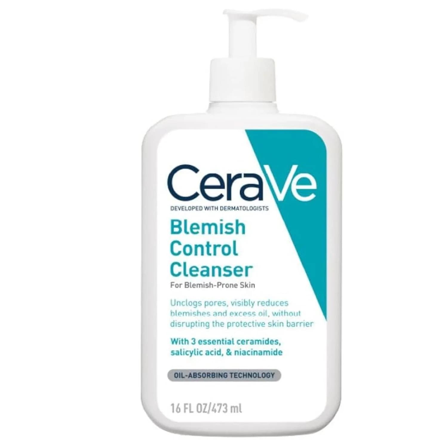 ژل شستشوی ضد جوش سراوی Blemish Control Cleanser حجم 473 میلی‌لیتر