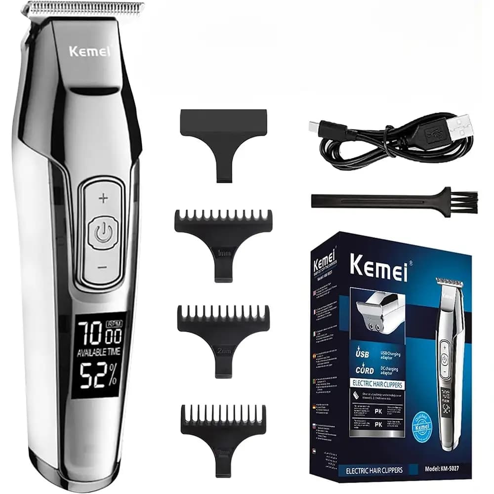 ماشین اصلاح موی سر و صورت کیمی مدل Kemei KM-5027 — تصویر ۳