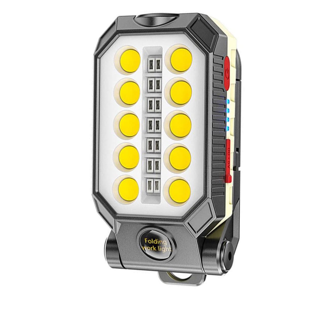 چراغ شارژی LED آهنربایی W599A