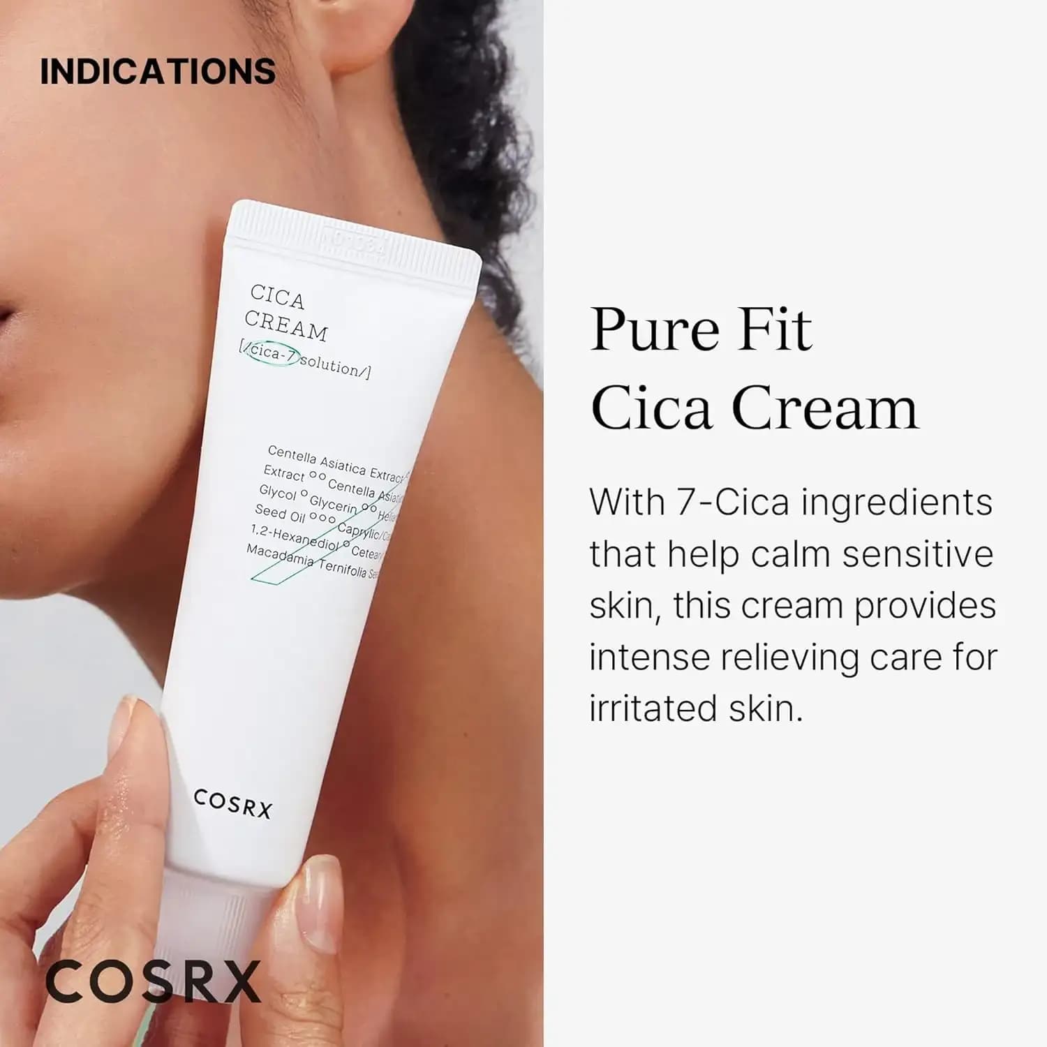 کرم ترمیم کننده و ضد التهاب کوزارکس COSRX Pure Fit Cica Cream — تصویر ۱۰