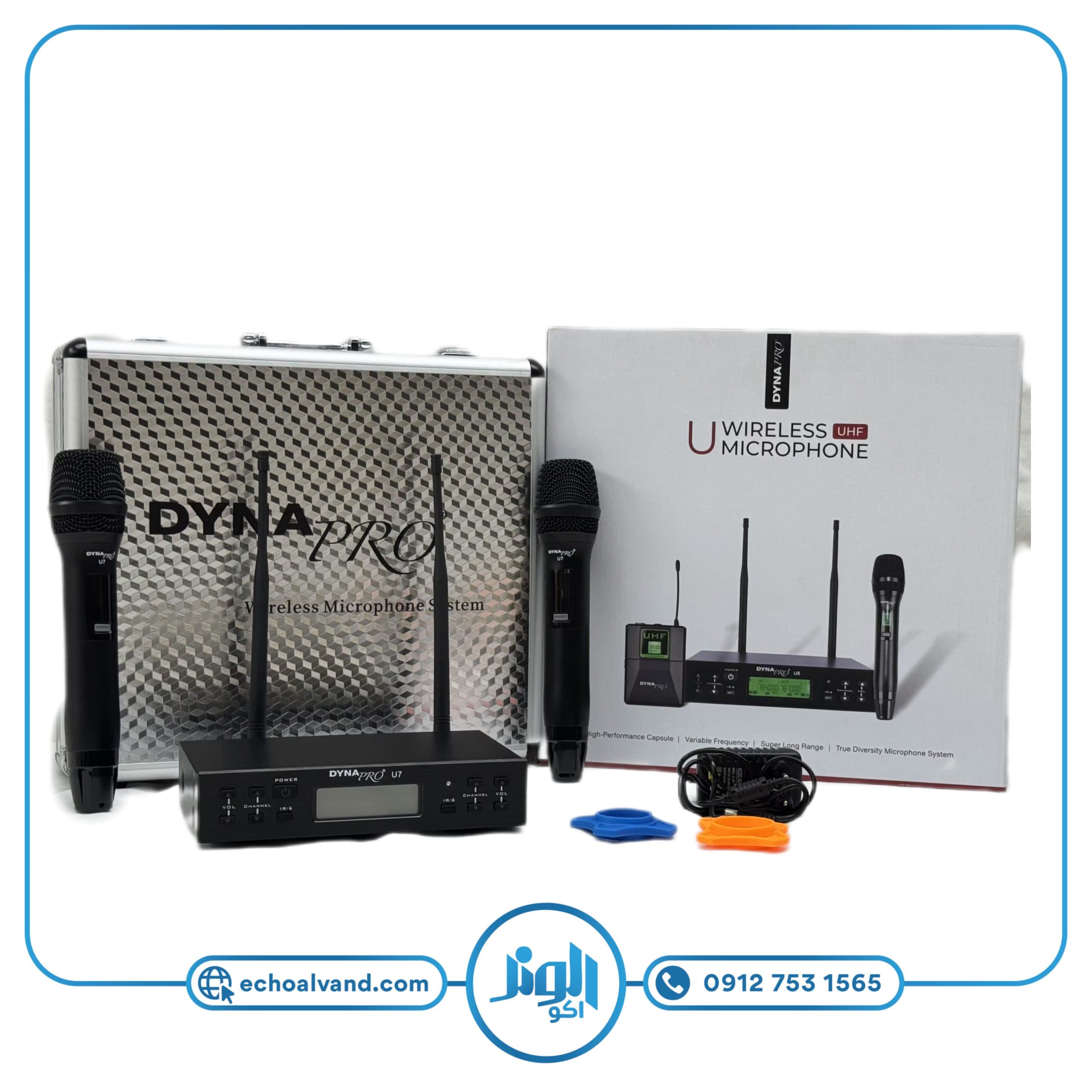 میکروفن بیسیم دایناپرو DYNAPRO-U7