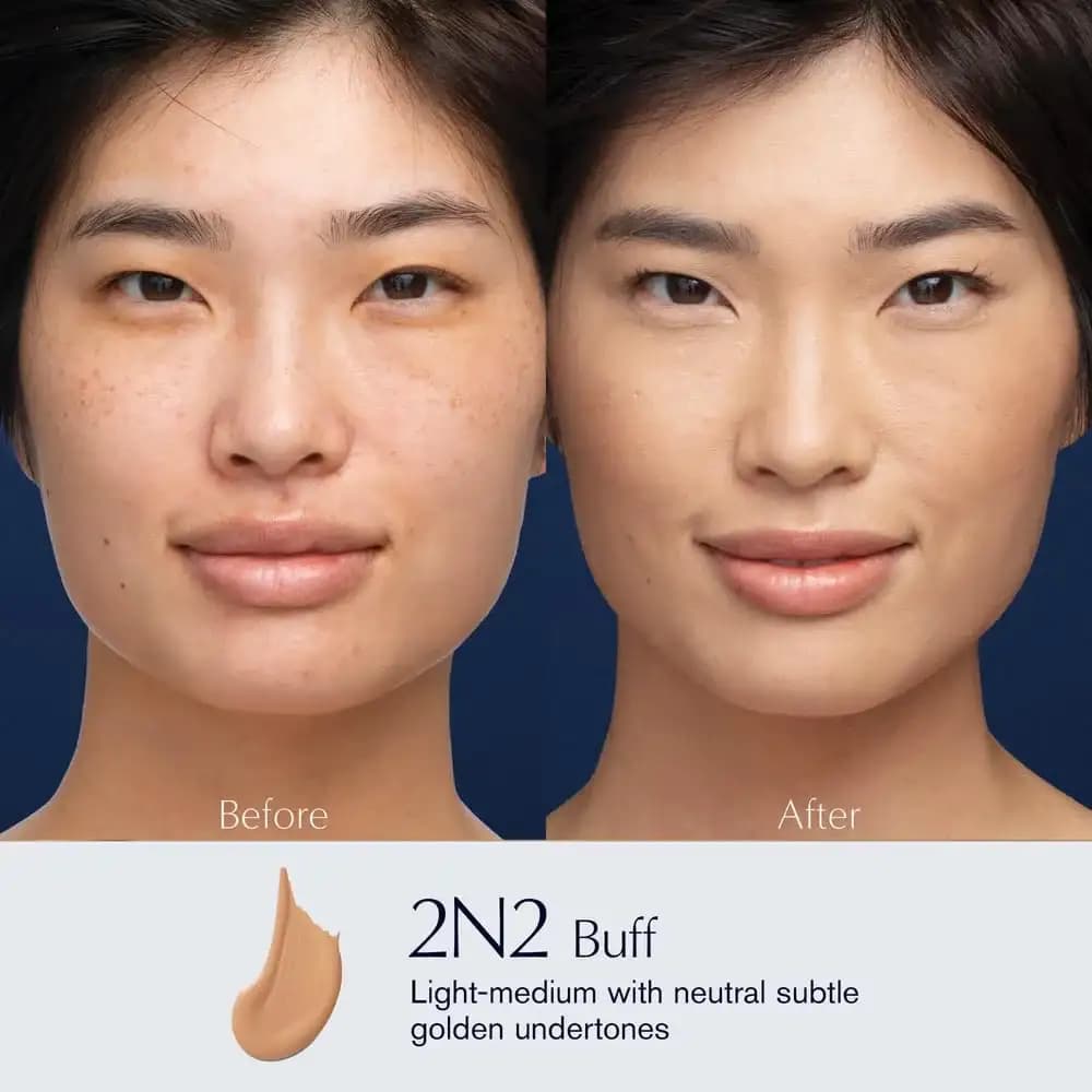 کرم پودر استی لادر مدل Double Wear رنگ Buff شماره 2N2 — تصویر ۱۲