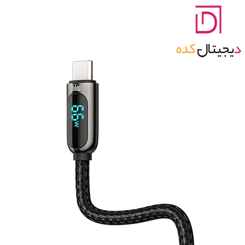 کابل شارژر باسئوس تایپ سی مدل CASX020001 به طول 1 متر — تصویر ۵