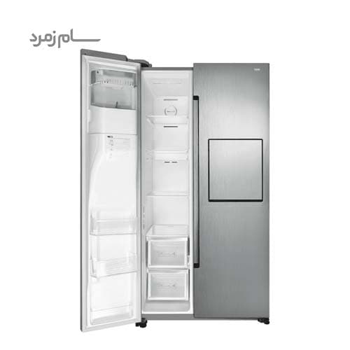 یخچال فریزر ساید بای ساید سام روسو 3 – Rosso 3 نقره ای — تصویر ۱۱