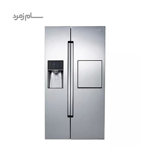 یخچال فریزر ساید بای ساید سام روسو 3 – Rosso 3 نقره ای — تصویر ۸