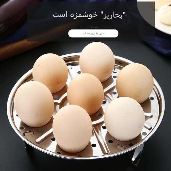 بخارپز استیل دستی H473