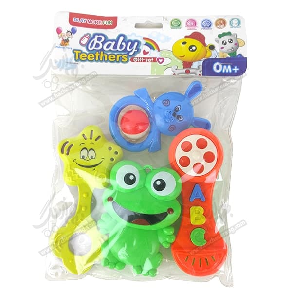 پک جغجغه 4 تایی Baby Teethers