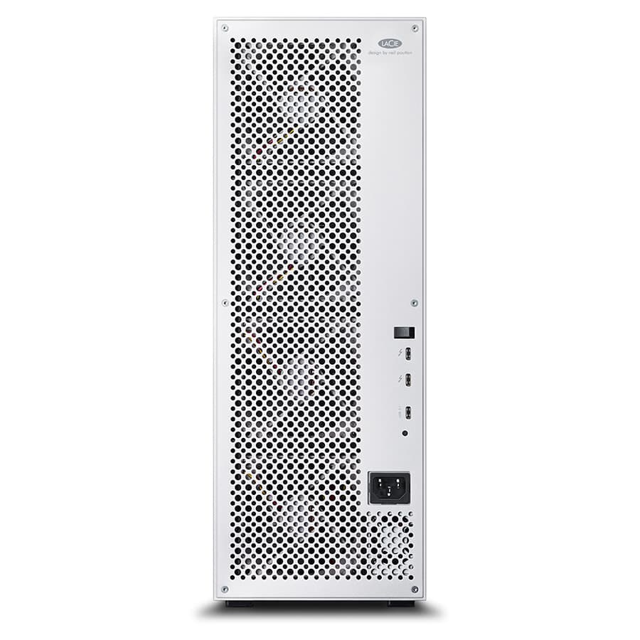 هارد اکسترنال لسی مدل LaCie 12big Thunderbolt 3 12-Bay RAID Thunderbolt 3 STFJ72000400 ظرفیت 72 ترابایت — تصویر ۹