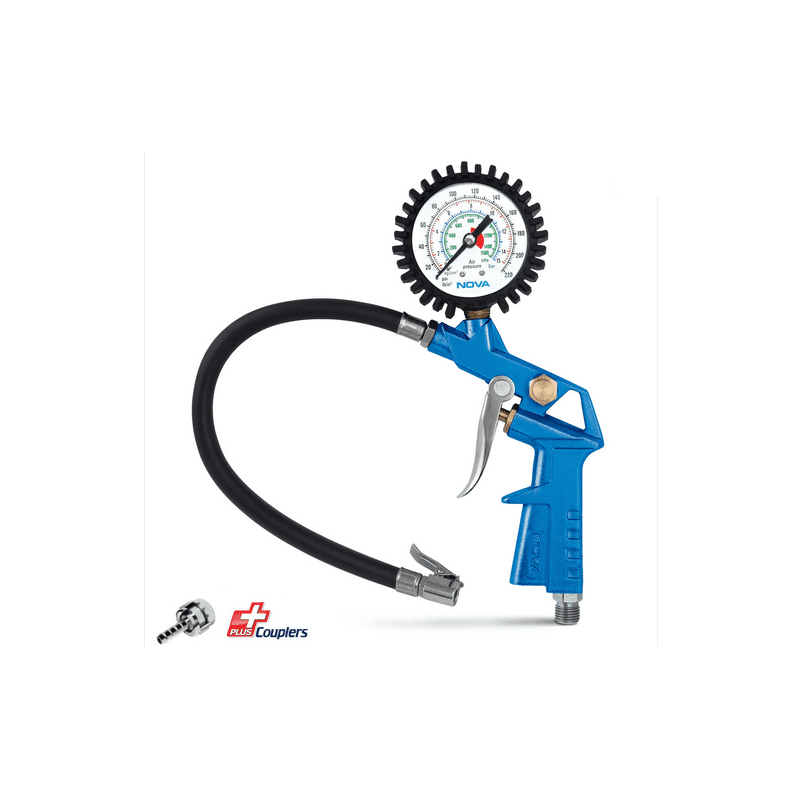 درجه باد کارگاهی گیج دار نووا 1/4 اینچ مدل NTT-2704