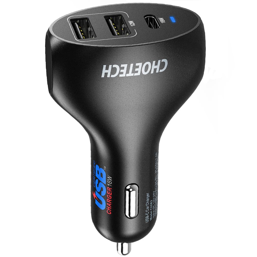 شارژر فندکی CHOETECH چویتِک 30 وات USB-C مدل PD30W C0062