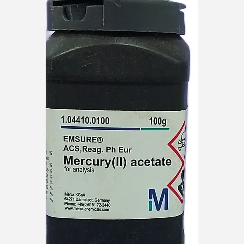 استات جیوه مرک آلمان100گرمی — تصویر ۲