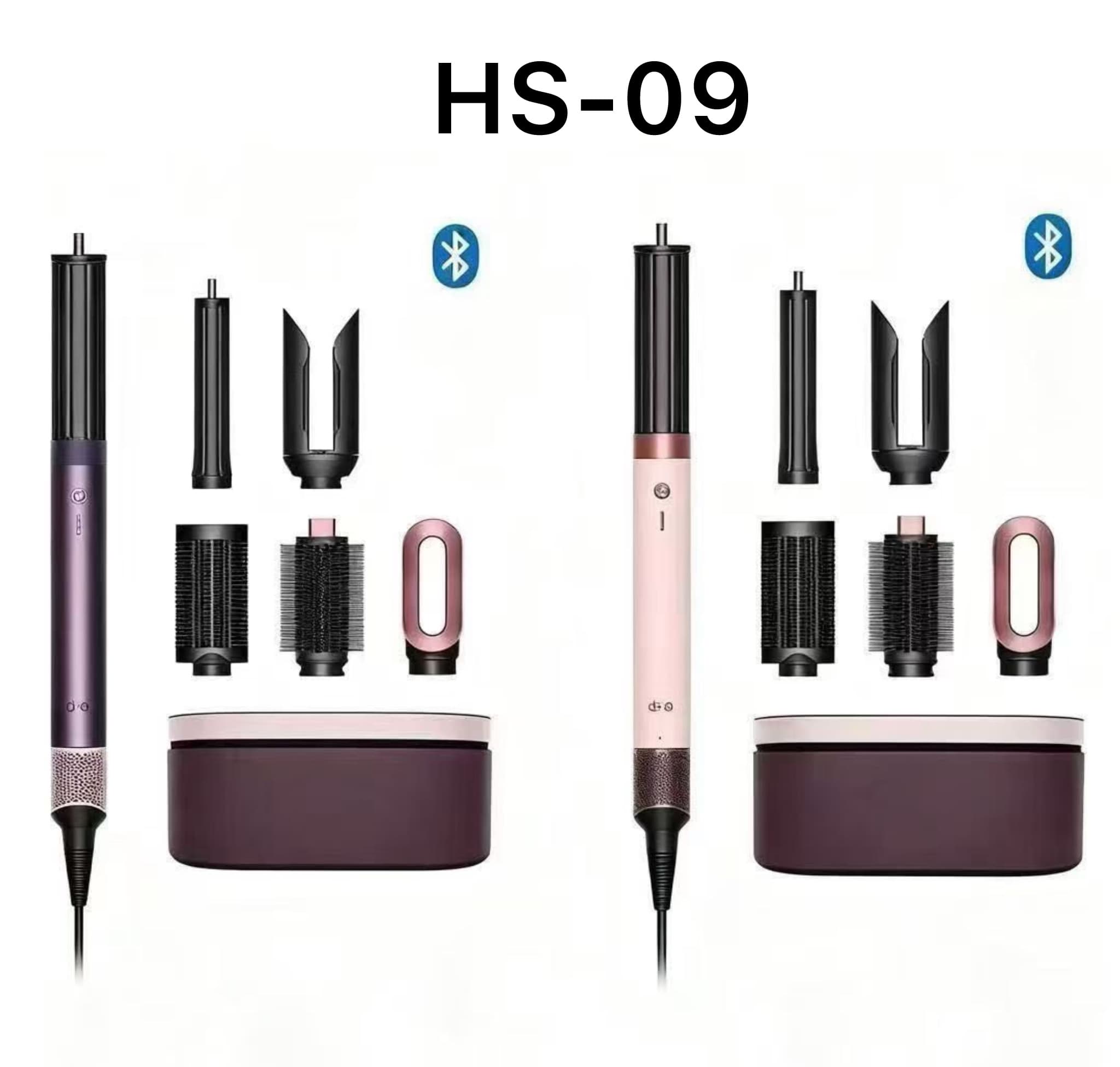 سشوار چندکاره دایسون Airwrap Co-anda2X HS09 jasper plum