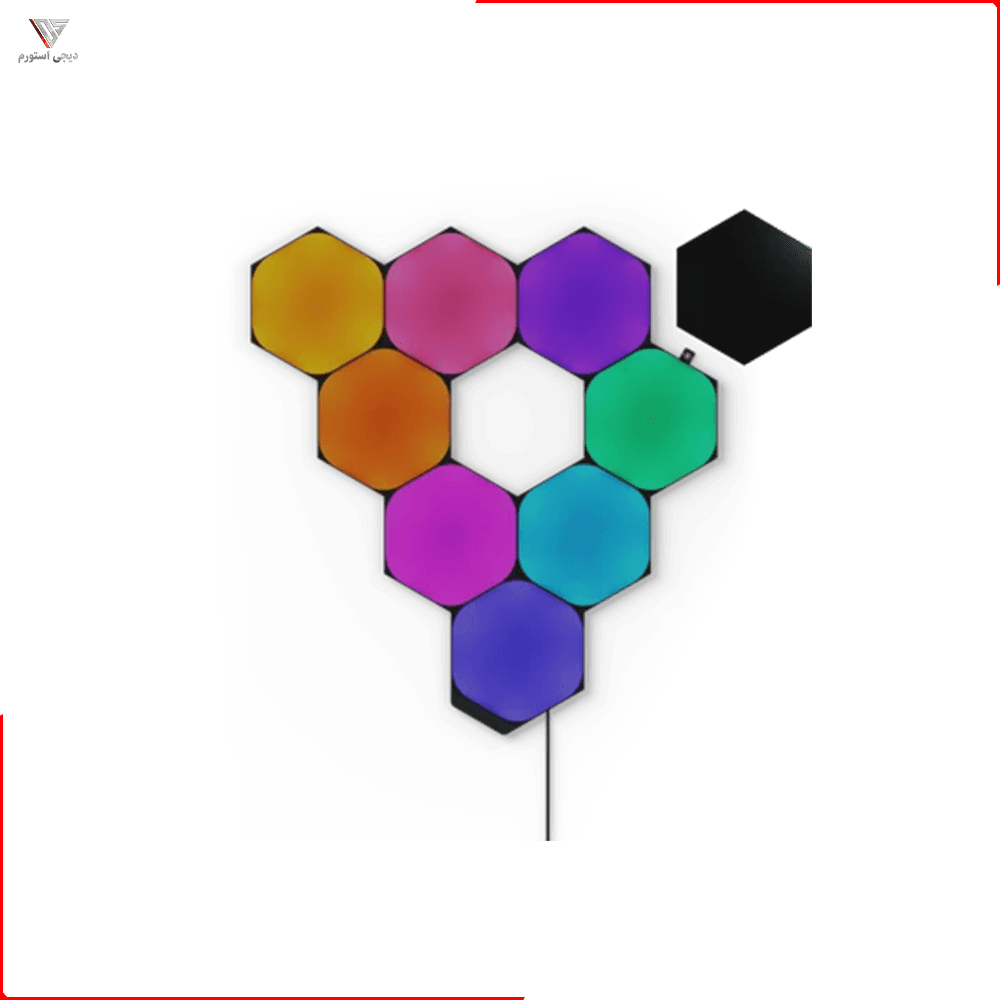 پنل هوشمند Nanoleaf Shapes Hexagons Limited Edition Ultra Black