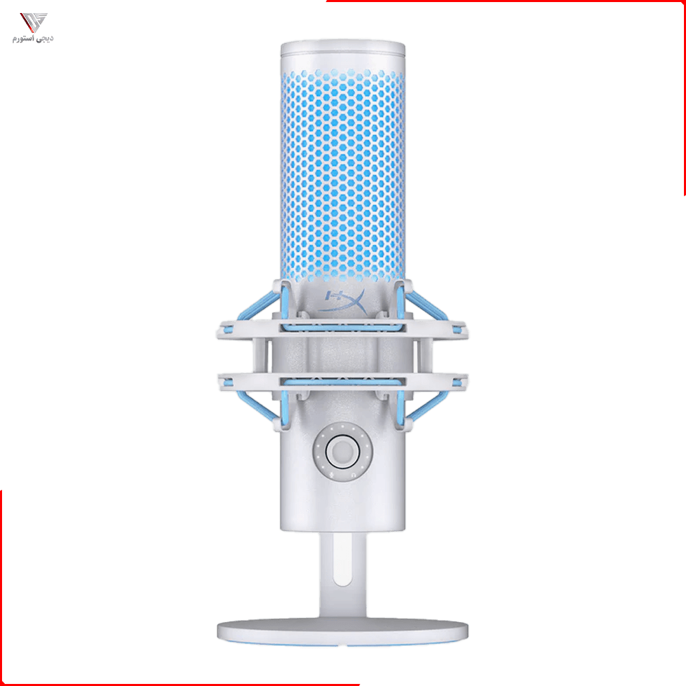 میکروفون گیمینگ HyperX Quadcast 2 Frost — تصویر ۵