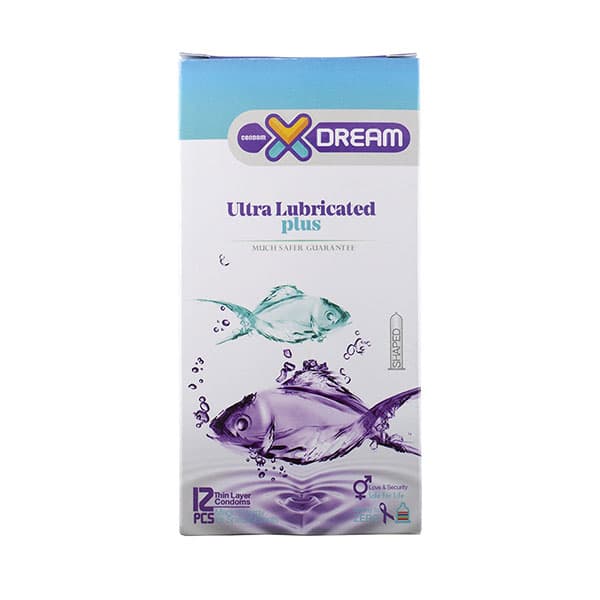 کاندوم اولترا لوبریکانت پلاس ایکس دریم XDream Ultra Lubricated Plus بسته 12 عددی