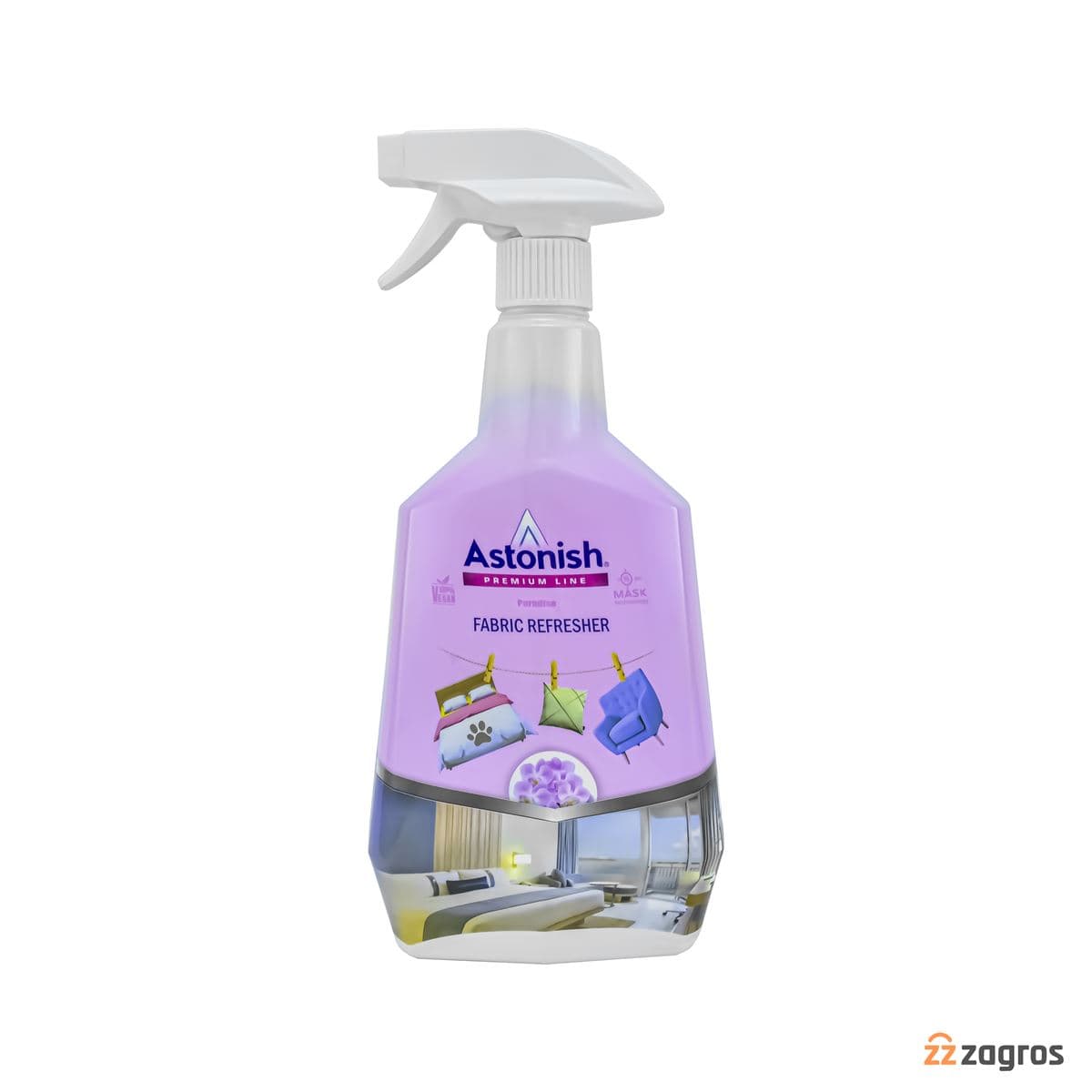 اسپری خوشبو کننده سطوح پارچه ای آستونیش مدل پارادایس 750 میل