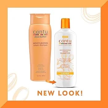 کرم شامپو مرطوب کننده موی فر آبرسان عمیق کنتو Cantu moisturizing — تصویر ۳