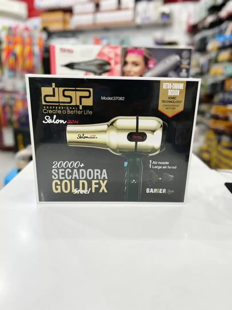 سشوار حرفه‌ای استیل دی اس پی مدل 37082 | DSP Professional Stainless Steel Hair Dryer 37082 — تصویر ۹