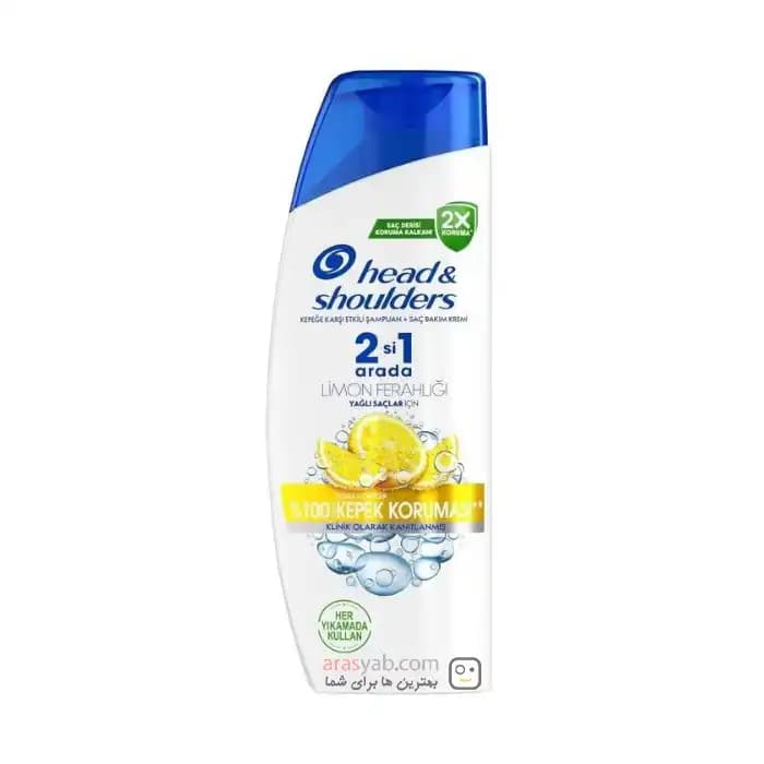 شامپو ضد شوره 2 در 1 هد اند شولدرز مدل Limon Ferahligi مناسب موهای چرب 330 میل — تصویر ۱۲