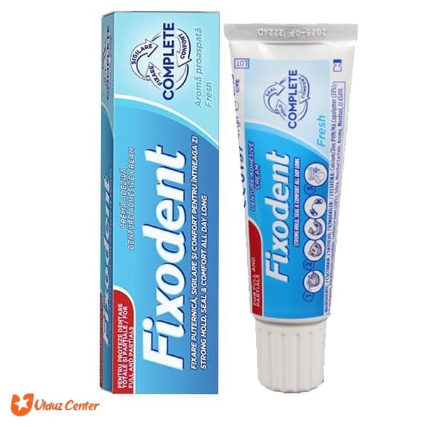 چسب دندان مصنوعی فیکسودنت مدل Complete Fresh وزن 47 گرم — تصویر ۳