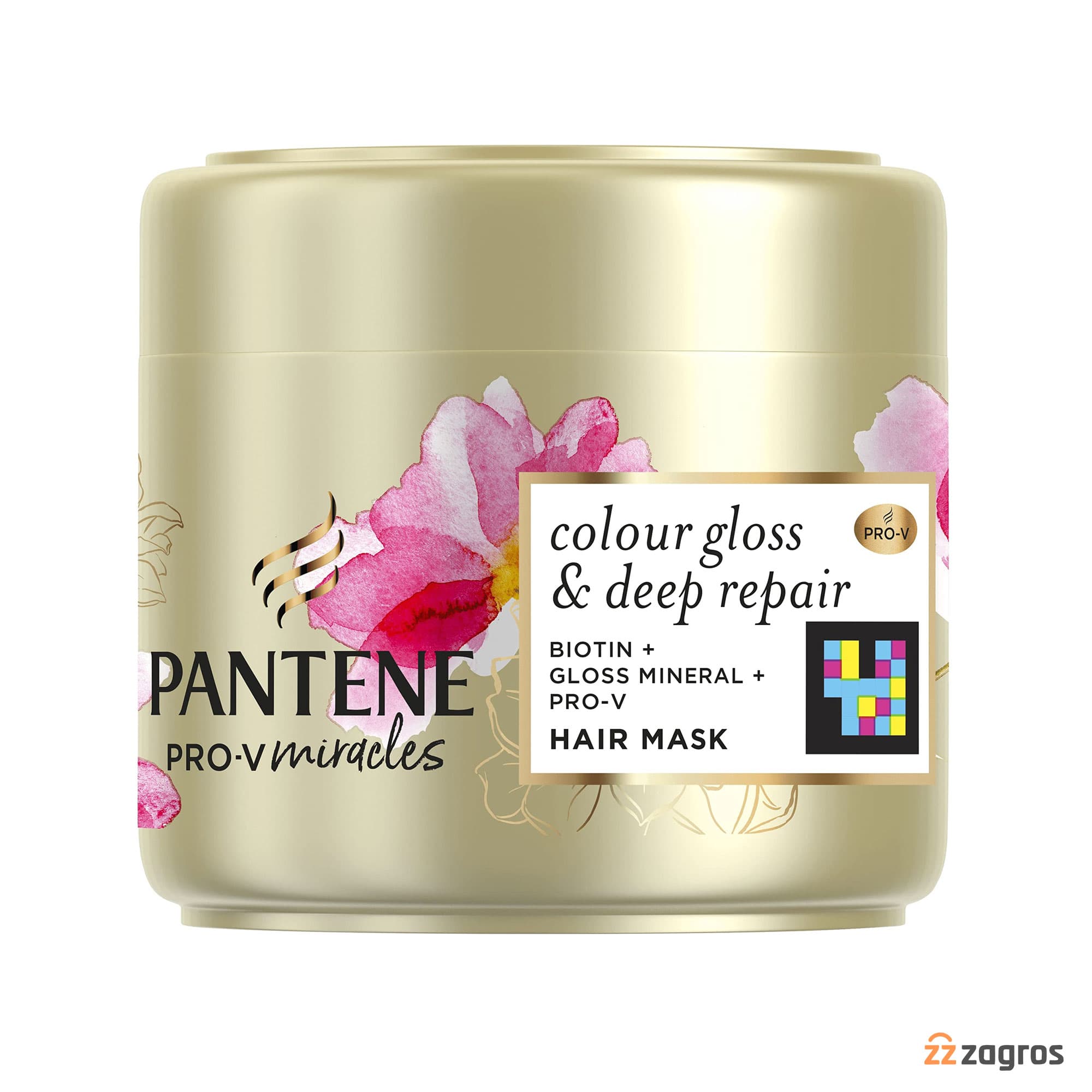 ماسک مو پنتن مدل Colour Gloss & Deep Repair مناسب موهای رنگ شده 300 میل