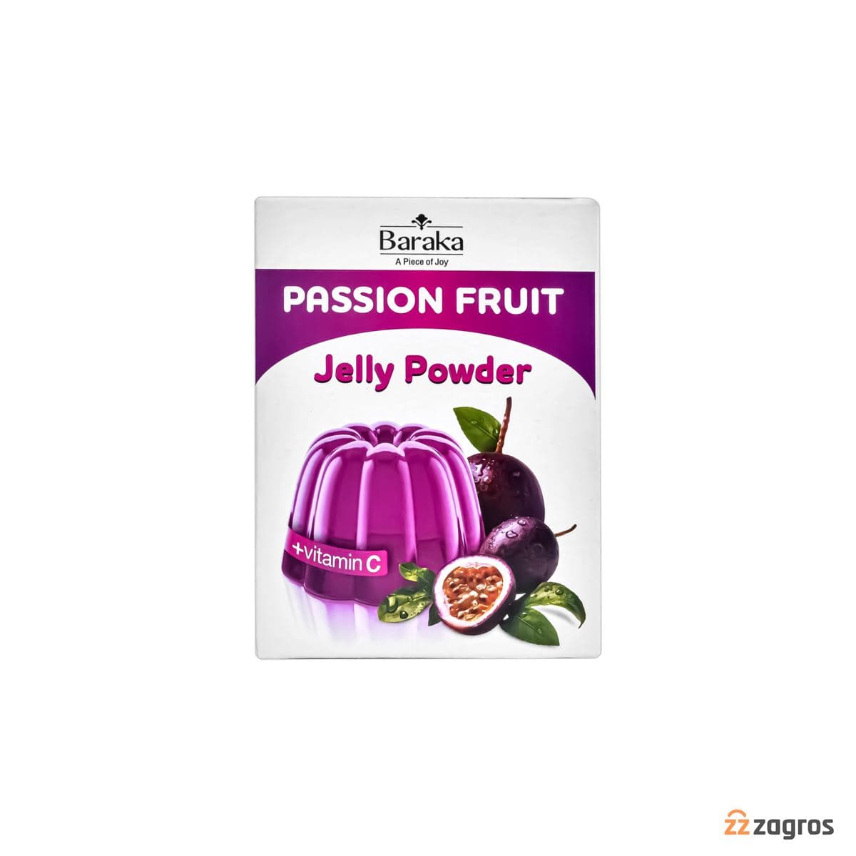 پودر ژله پشن فروت باراکا 100 گرم — تصویر ۲