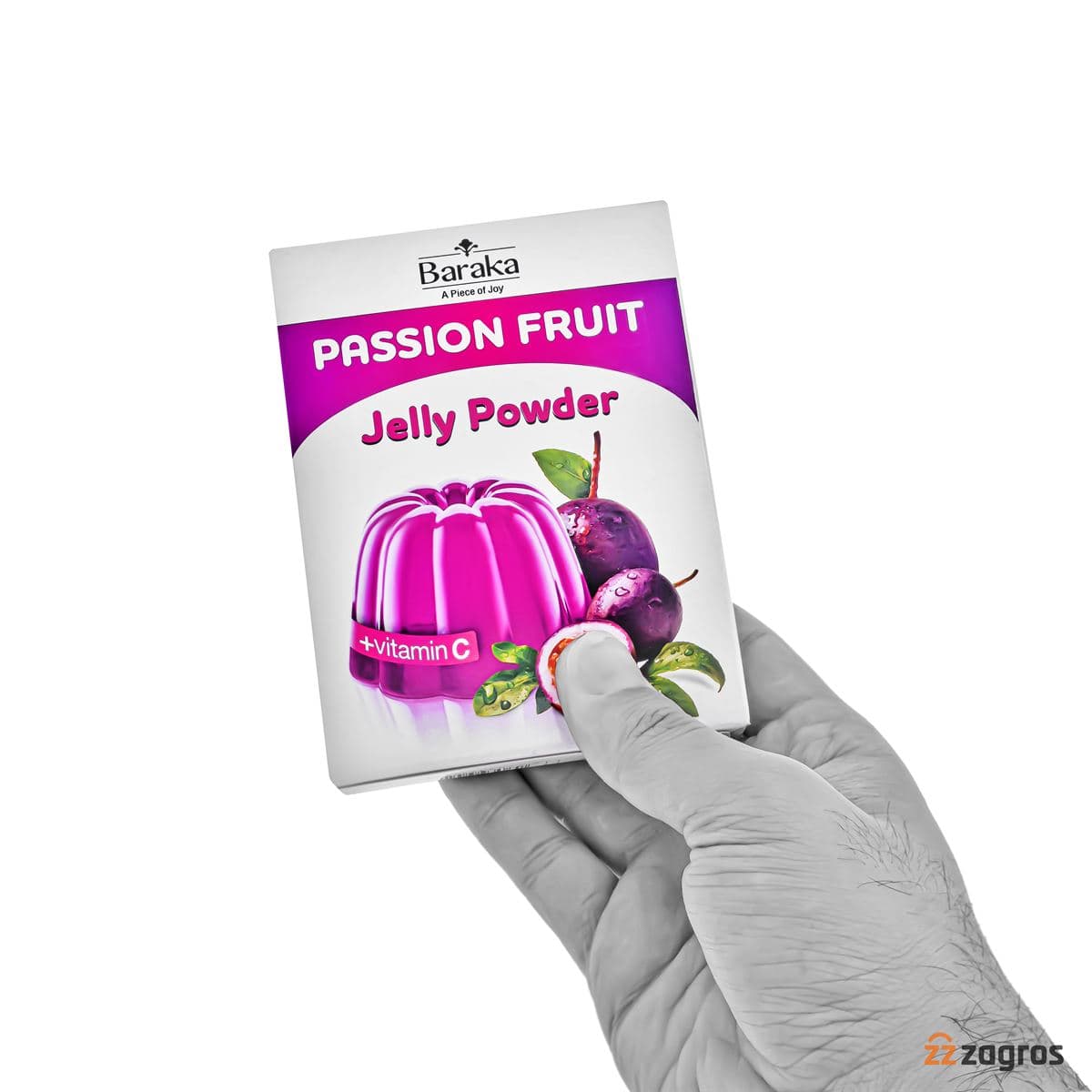 پودر ژله پشن فروت باراکا 100 گرم — تصویر ۴