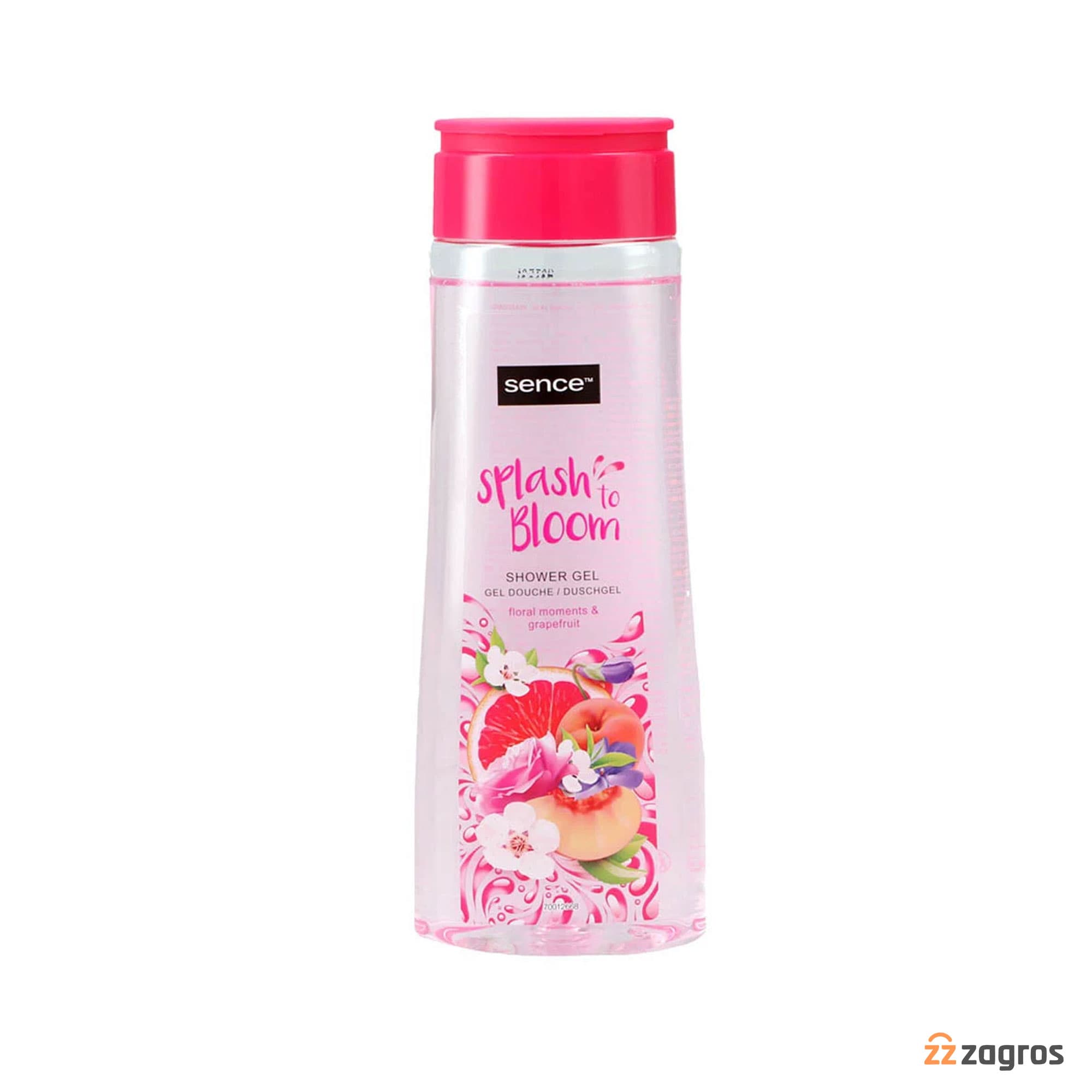 شامپو بدن سنس Sence سری Splash To Bloom با رایحه گل و گریپ فروت 300 میل