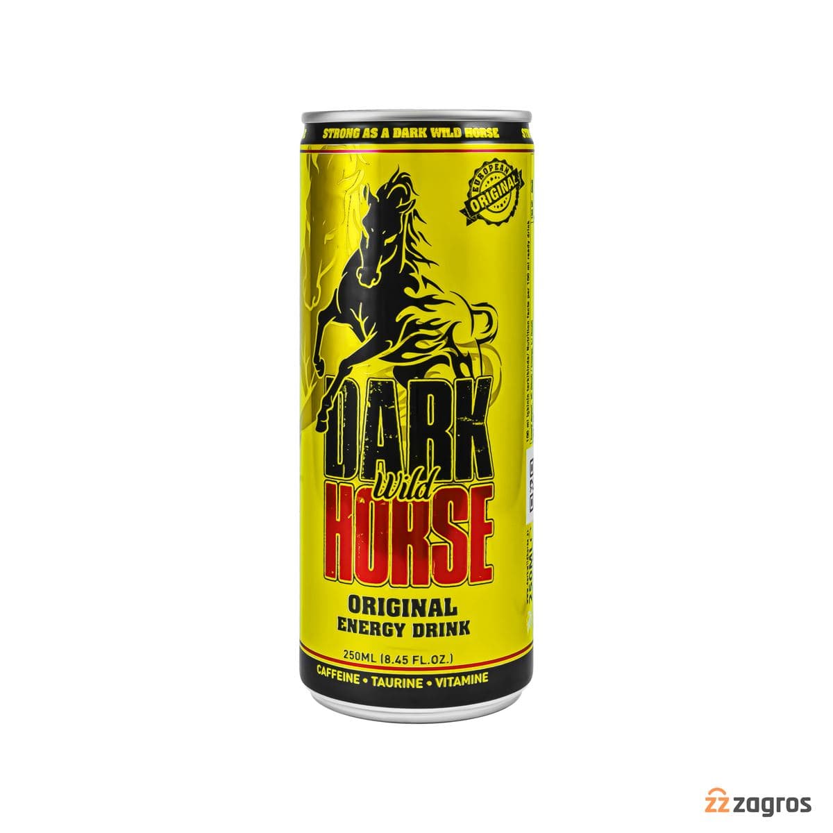 نوشیدنی انرژی زا دارک وایلد هورس Dark Wild Horse حجم 250 میل