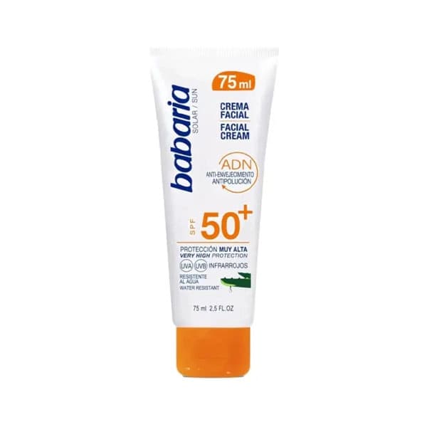 کرم ضدآفتاب باباریا +SPF50 مدل Antipolucion حاوی عصاره آلوئه ورا 75 میل — تصویر ۶