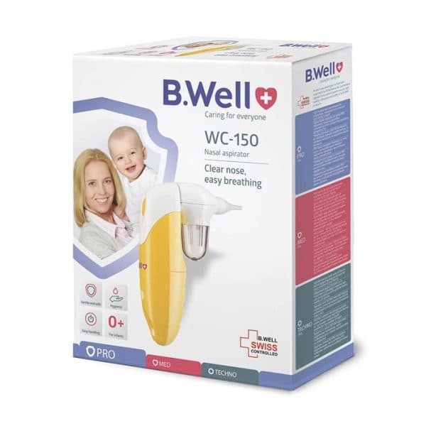 دستگاه تمیز کننده بینی کودک بی ول B.Well WC-150