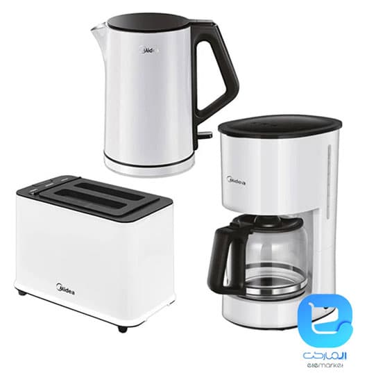 ست صبحانه میدیا کتری،قهوه ساز،توستر MBS-ckt1