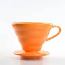 دریپر V60 سرامیکی Hario — تصویر ۲