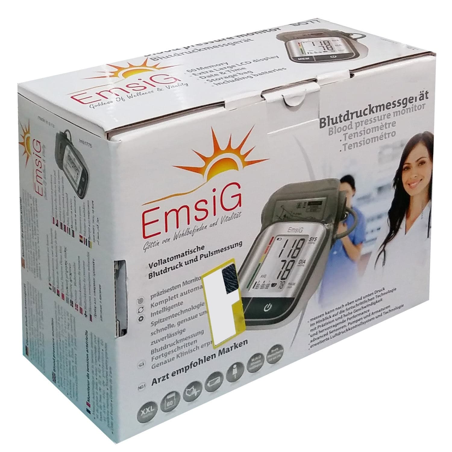 فشارسنج بازویی امسیگ – مدل EMSIG BO77 — تصویر ۴