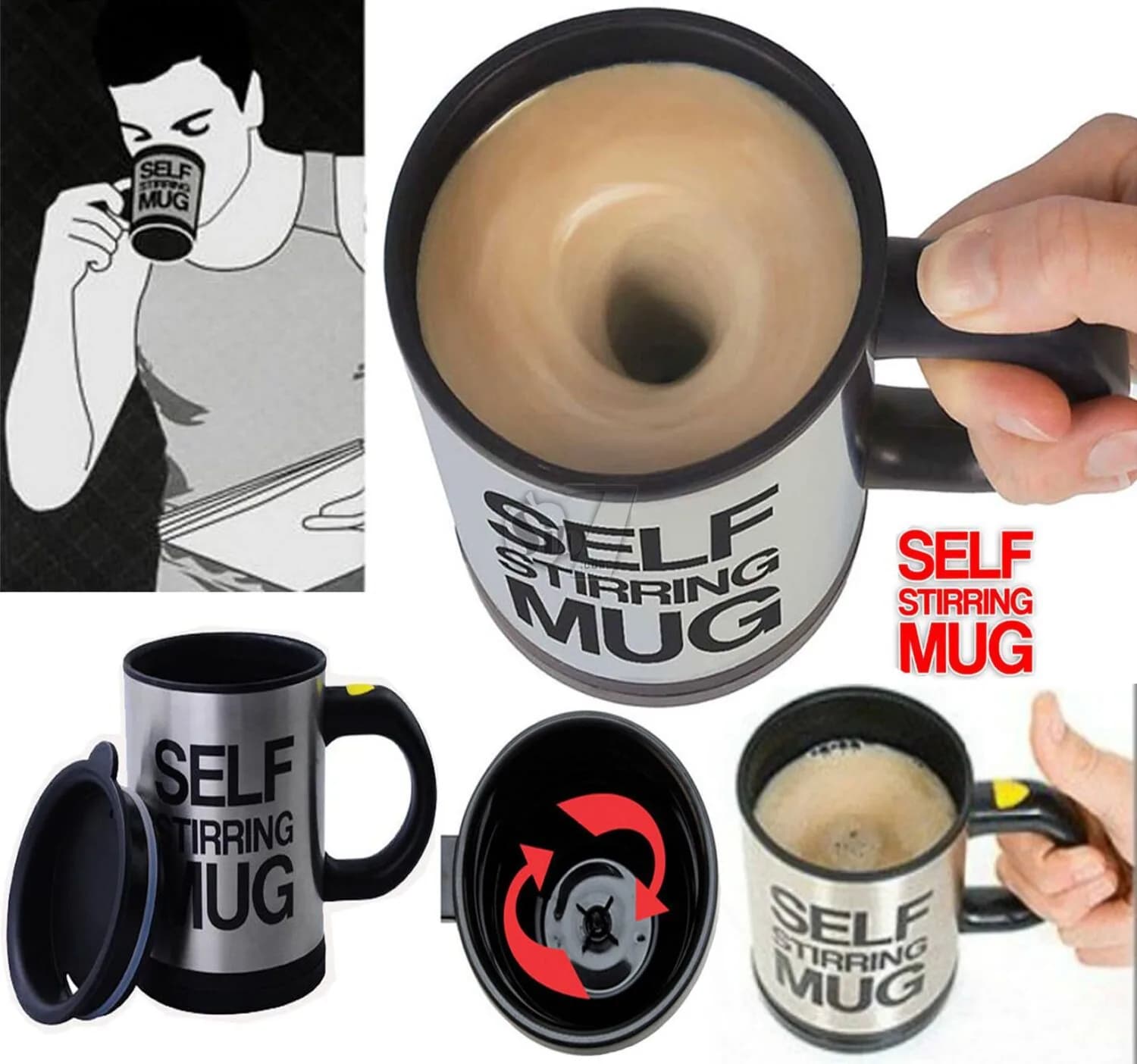 لیوان همزن Self Stirring Mug