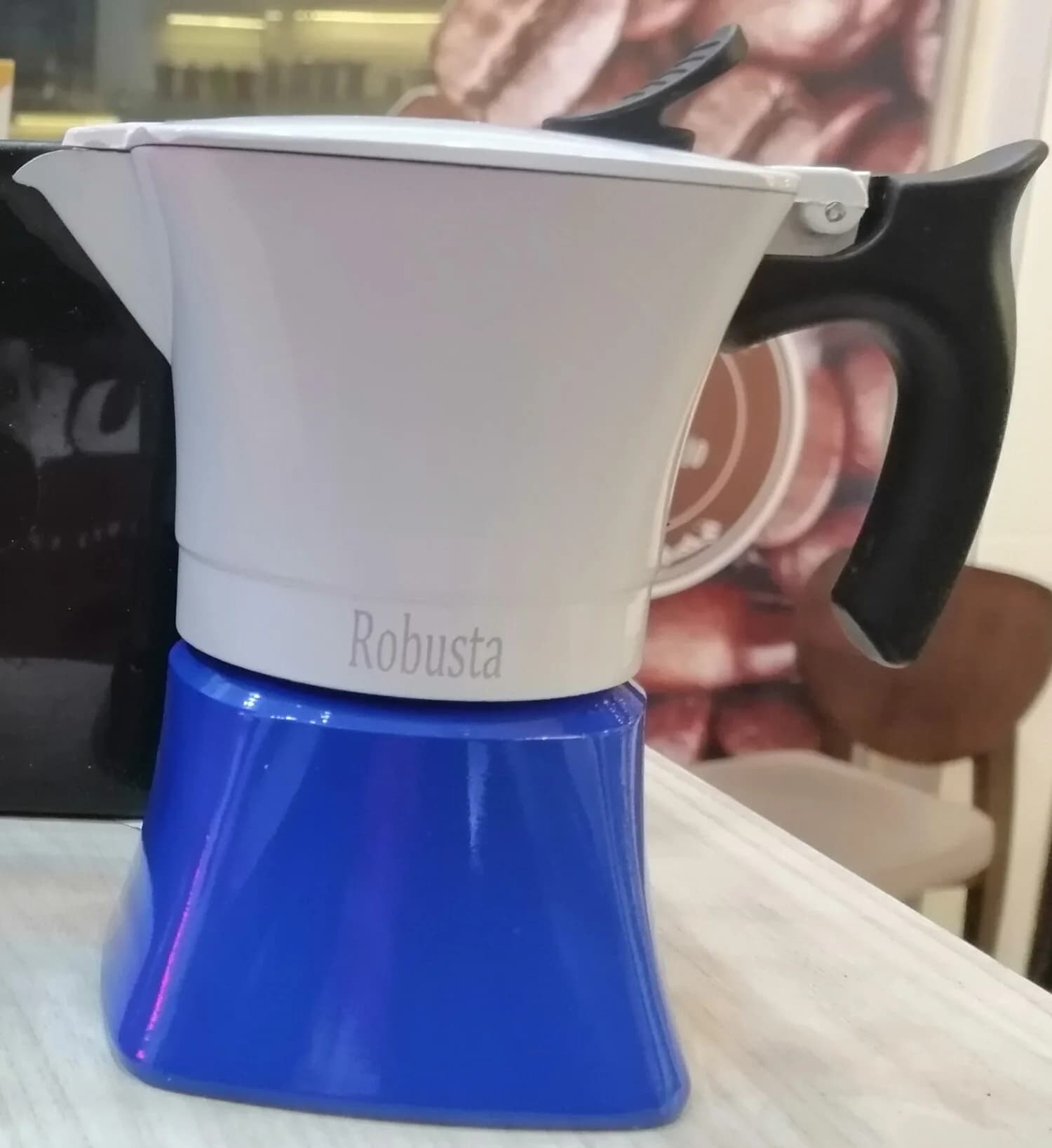 قهوه جوش سه کاپ روگازی طرح مربع — تصویر ۴