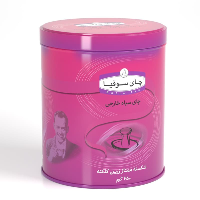 چای سیاه خارجی شکسته ممتاز سوفیا – 450 گرم فلزی — تصویر ۶