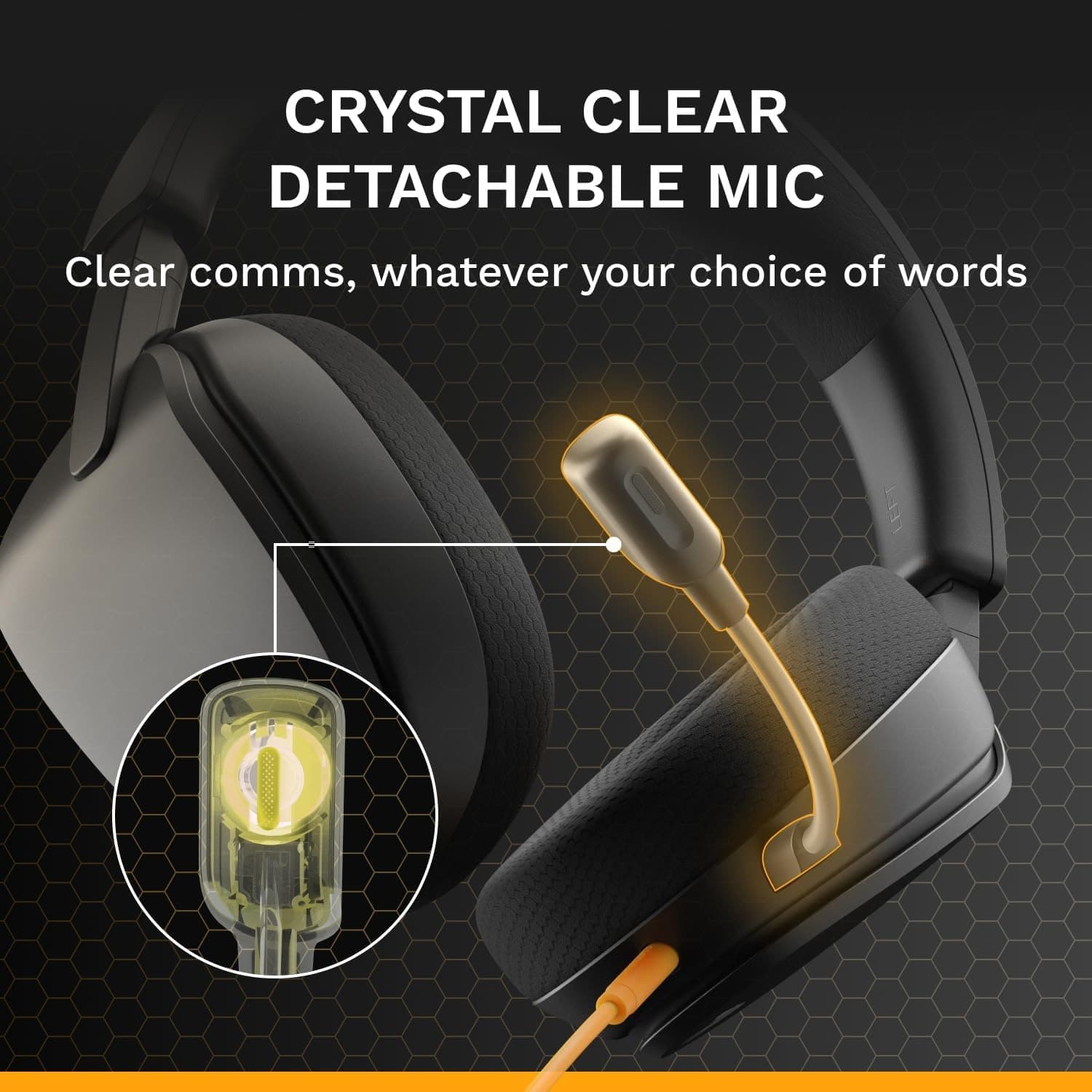 هدست GLORIOUS GHS Eternal – Stereo Black — تصویر ۵