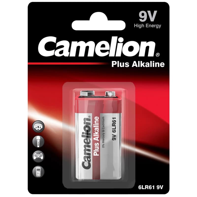 باتری کتابی کملیون Plus Alkaline
