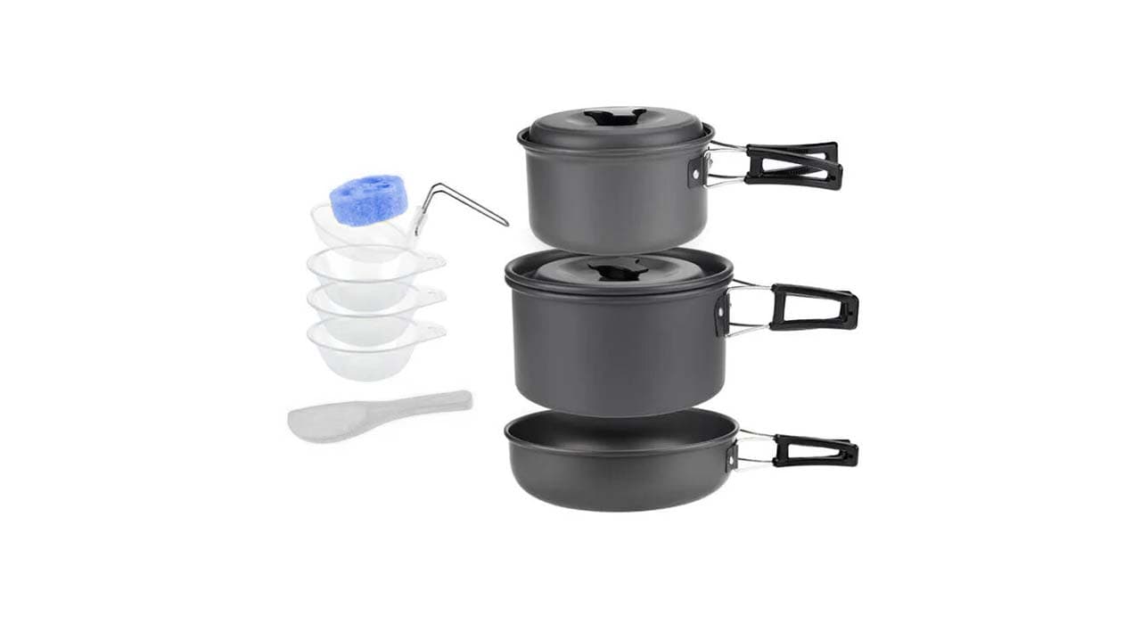 ست ظروف غذای سفری Cooking Set مدل DS300