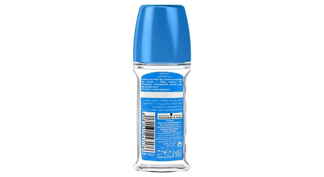 رول ضدتعریق مردانه فا مدل Blue Romance حجم 50 میلی لیتر — تصویر ۳