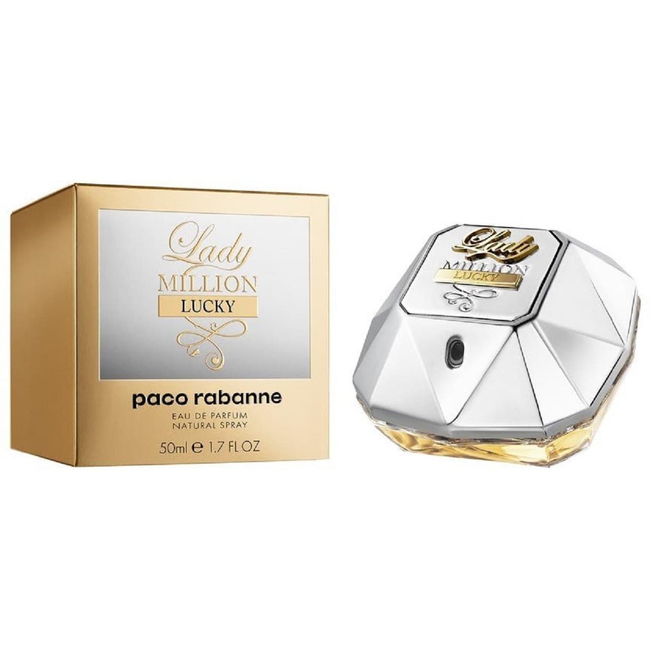 ادوپرفیوم زنانه پاکورابان مدل LADY MILLION LUCKY حجم 50 میلی لیتر — تصویر ۳