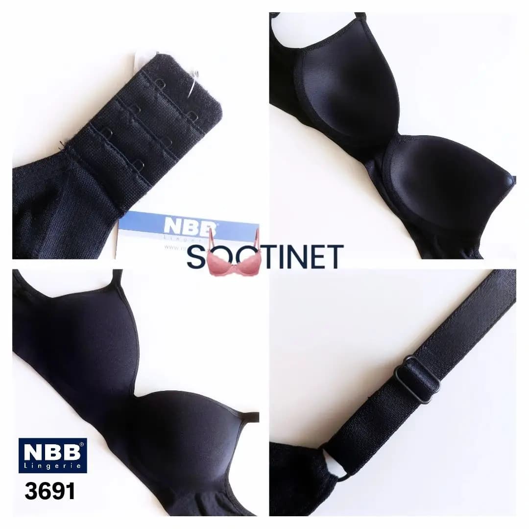 سوتین زنانه NBB کد 3691 بدون فنر — تصویر ۴