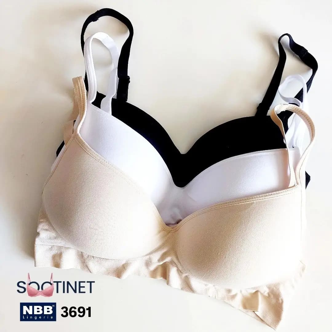 سوتین زنانه NBB کد 3691 بدون فنر — تصویر ۷