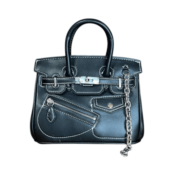 کیف دستی زنانه هرمس بیرکین 21 چرم براق Hermès Birkin 21