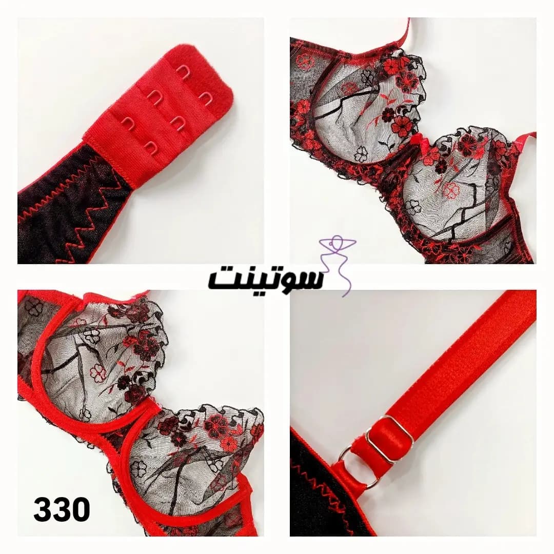 ست لباس زیر فانتزی برند طرفه کد 330 — تصویر ۸