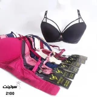 سوتین اسفنجی زنانه هارنس دار 2100