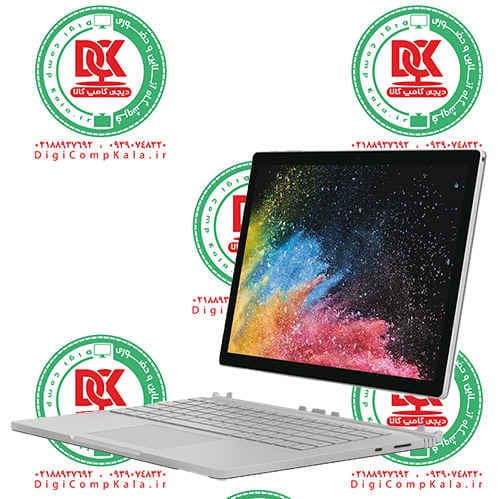 سرفیس بوک 2 13.5 اینچ لمسی Microsoft Surface Book 2 i7 8650u RAM 16GB SSD M.2 NVMe 512GB NVIDIA GTX 1050 2GB 3K*4K ( 3000 * 2000 ) IP