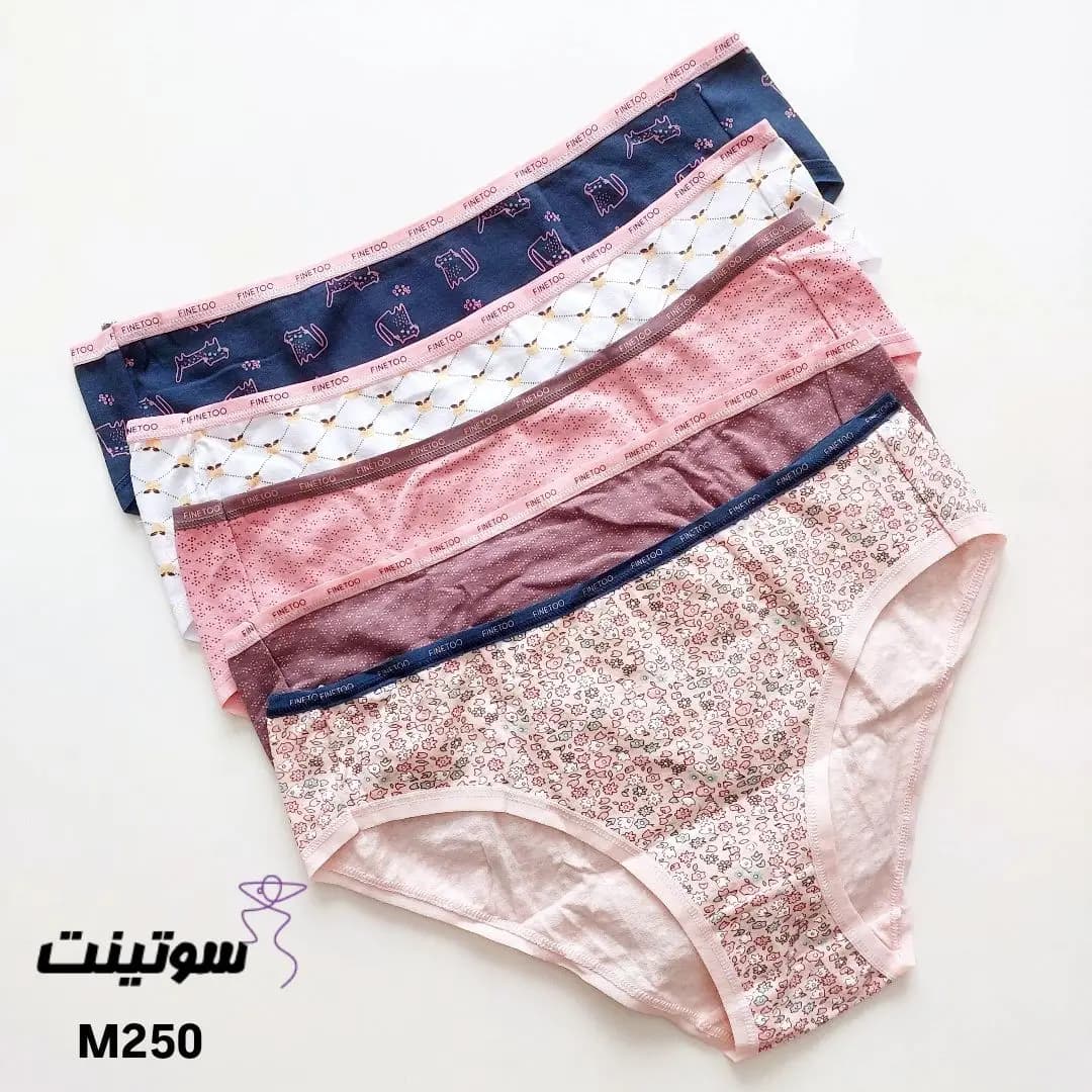 شورت فاین تو نخی طرح دار اسلیپ M250