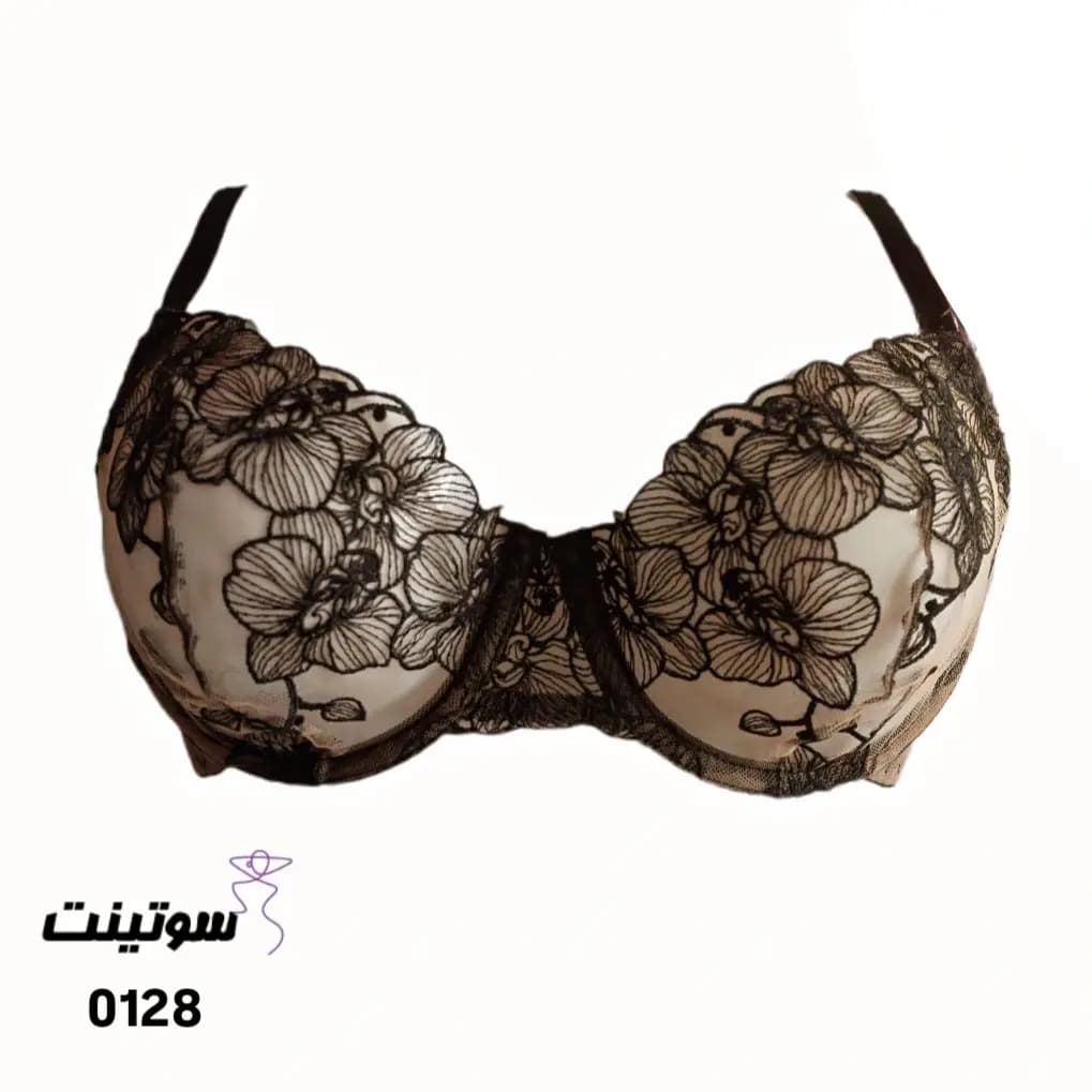 ست لباس زیر زنانه توری کد 0128 — تصویر ۵